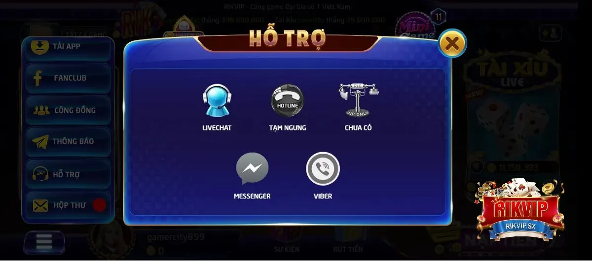 luu y khi lien he rikvip Lưu Ý Khi Liên Hệ RikVip