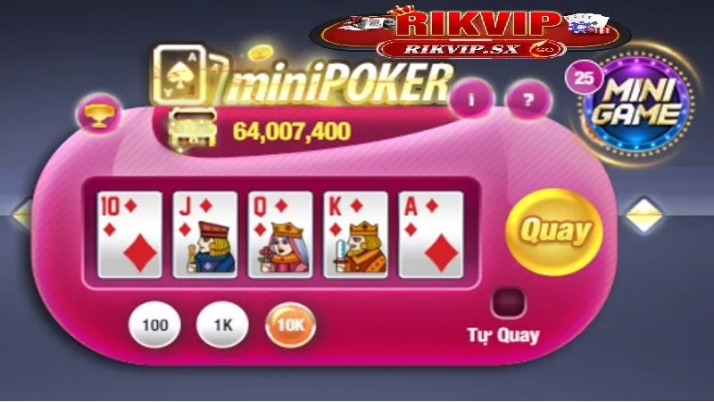 tai sao nen chon mini poker tren rikvip Tại sao nên chọn Mini Poker trên Rikvip